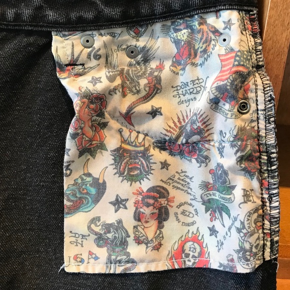 LAID-BACK VIBES🔥 DRAGON LOW WAIST BAGGY JEAN - Picture 6 of 15